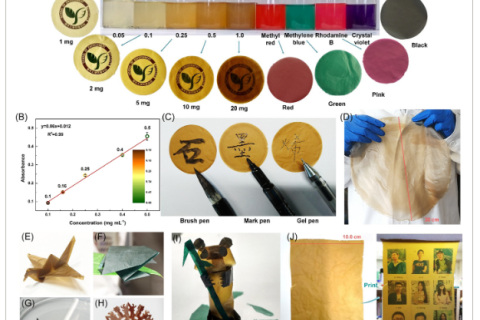 彩色氧化石墨紙和柔性N摻雜石墨紙的制備與表征，用于超級電容器和電容去離子